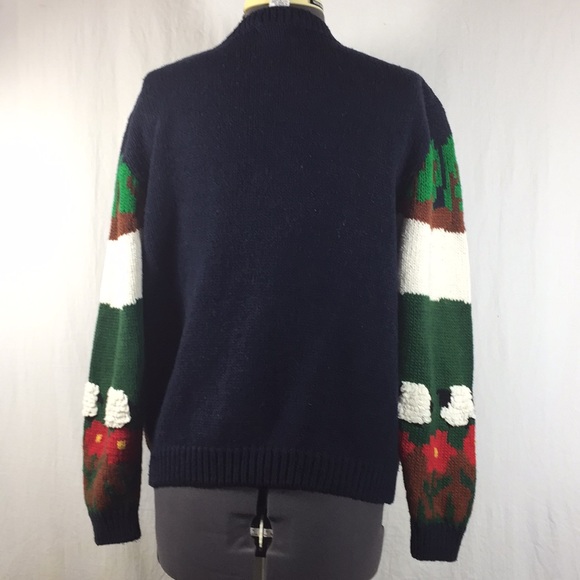 Robin Sinkler Embroidered Design Sweater Size L - Picture 5 of 8